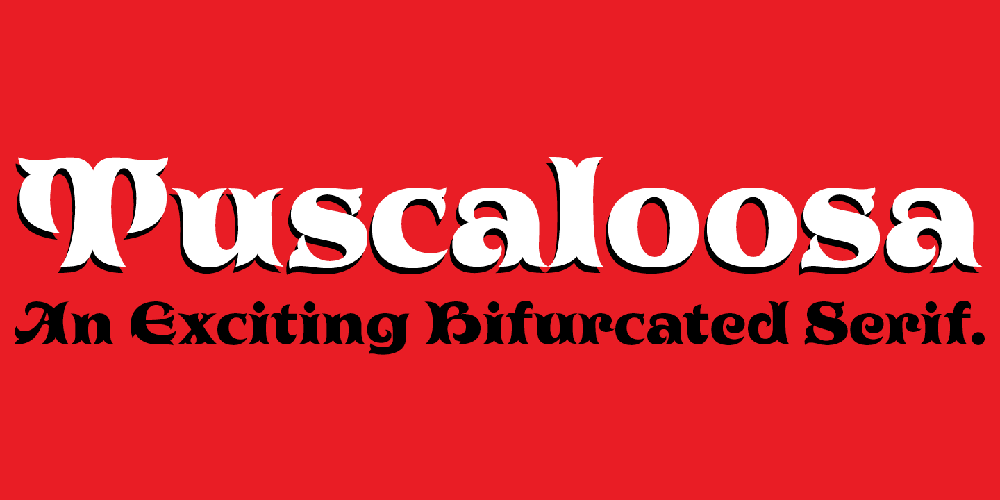 P22 Tuscaloosa Font preview